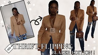 THRIFT FLIPPING BLAZERS FOR THE FALL | STYLING VIDEO | iDESIGN8