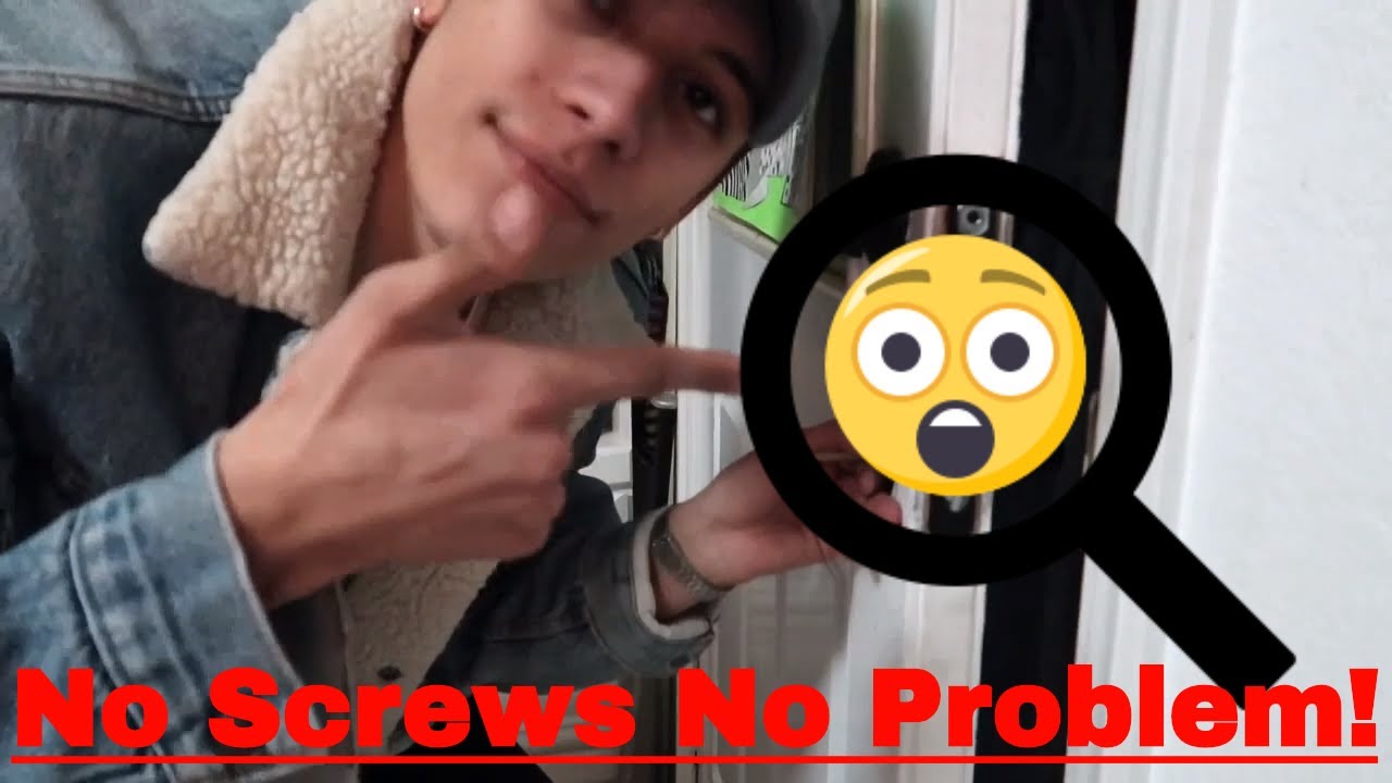 How To Remove A Door Handle With No Visible Screws Youtube