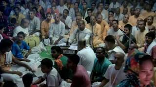 20180613 Purushottama Adhik Month Kirtan in Sri Dhama Mayapur. Last Day.