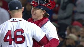 BAL@BOS: Kimbrel strikes out the side to earn save