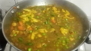 Fastest and easiest way to make mix bhaaji very tasty and easy 😋❤