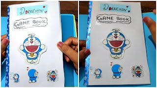 DIY Doraemon Game Book | 6 Paper Games In A Book #shorts #youtubeshorts