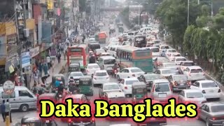 KEMACETAN YANG SANGAT PARAH DI JALAN RAYA DAKA BANGLADES