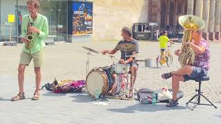 Trio BAM in Kassel, Germany at Documenta Fifteen