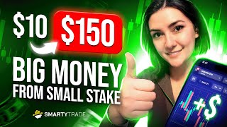 FROM 10$ to 150$ — 100% BINARY OPTION STRATEGY FOR BEGINNERS