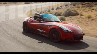 Duncan Ende Drives The New Mazda MX 5 Cup Car