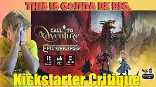 Call To Adventure: Epic Origins - Kickstarter Critique Review