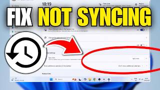How To Fix Time Not Syncing In Windows 11