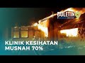 Klinik Kesihatan Parit Baru Musnah Terbakar