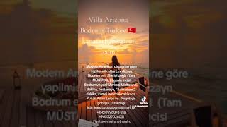 Villa Arizona Bodrum Haftalik Kira getirisi 150bin TL