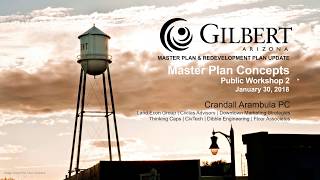 Gilbert Redevelopment Plan Public Workshop 2