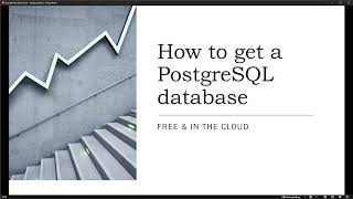 How to get a free PostgresSQL database on ElephantSQL.com