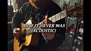 As If It Never Was (Acoustic Cover) - Invent Animate