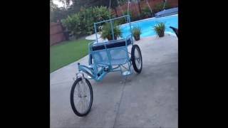 Homemade pedicab