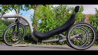 New Tilting Trike based on a Toxy zr recumbent bike