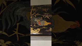 Vintage Japanese Lacquer, inlay Pearl