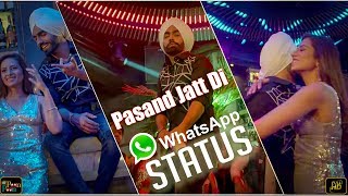 Pasand Jatt Di | Qismat | Ammy Virk | Sargun Mehta | Jaani | Latest Whatsapp Status 2018 | Poon Poon