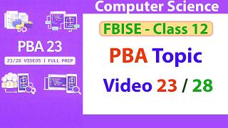 PBA 23/28 | 2D Lists (Matrix) in Python Explained | Nested Loops, Row & Column Operations | PBA 2026
