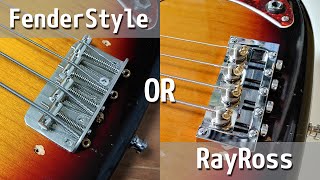 Ray Ross Saddle-Less Bass Bridge Demo