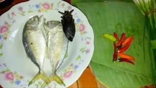 ป่นปลาทูใส่แมงดานา -Nampkrik mackerel with Pimp สูตรสาวอีสานบ้านทุ่ง