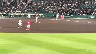 【激走】阪神 ロハスジュニア選手代打タイムリーツーベースヒット同点打！ 22.4.8. 阪神甲子園球場