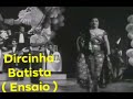 Dircinha Batista nos Bastidores do filme Guerra ao Samba (1954)