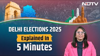 Delhi Elections 2025 Explained | Key Battles, Voter Base , Electoral History | AAP Vs BJP