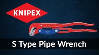 Knipex S Type Pipe Wrench