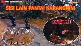 Jalan menuju GOA di Pantai Karangnini part 1