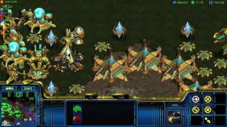 Starcraft Broodwar UMS: 5v3 Hard Comp Kill4Gas