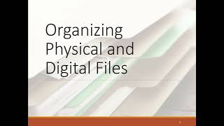 Genealogy Basics - Organizing Family Research Files