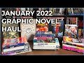 Graphic Novel, Omnibus, Absolutes, TPBs and comic Haul January 2022!