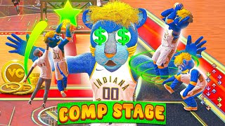 I SPENT 100K VC AGAIN ON A MASCOT TO BE THE BEST COMP STAGE PLAYER! COMP STAGE 1S GAMEPLAY NBA 2K24!