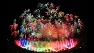 2017神明の花火グランドフィナーレｂｙマルゴー Japanese fireworks