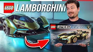 I Built the New LEGO Speed Champions Lamborghini Lambo V12 Vision GT and it's Go