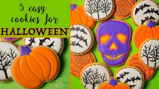 5 Easy Cookies for Halloween!