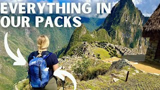 PACK THIS When Hiking The Inca Trail