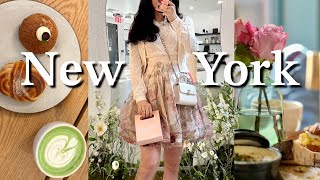 NYC Vlog: Shopping, Foodie spots, Café \u0026 dessert Hotspots Tour