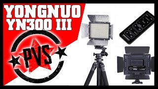 Yongnuo YN300 III - BEST Portable LED Lighting!