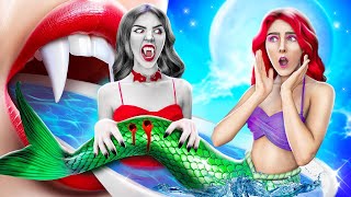 Poor  Mermaid In a Rich Vampire Family! How To Become a Vampire