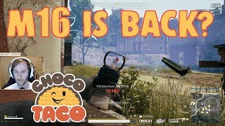 AWM DELIVERY, M16 DELIVERANCE - chocoTaco PUBG Game Recap