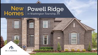 Powell Ridge | New Homes for Sale in Washington Twp, MI