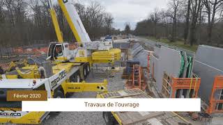 Tram T13 : Sécuriser la circulation du tram au-dessus de l'autoroute A14