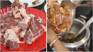 1 kg Degi Style Shadiyon Wala Bade Ke Gosht | Degi Gosht | Buffalo Meat | Masala Gosht Recipe