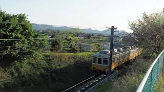 ことでん1200形滝宮行き@琴平線挿頭丘駅（2021.04）