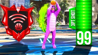 *NEW* Dinosaur Mascot + Legend Limitless Range + 99 3PT Rating = UNLIMITED 3s on 2K25!