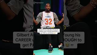 Gilbert Arenas doesn’t know why China still pays Nick Young to visit 😭💀 #gilsarena #nickyoung #nba