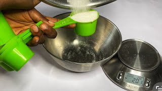 How Many Cups Of Sugar In 500 Grams/How To measure Sugar with cups