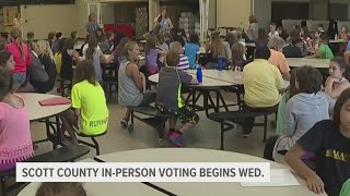 In-person early voting for Scott County special elections begins Wednesday