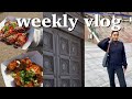 weekly vlog living in London - halal food festival, Shop for new shoes, Eating out with my husband